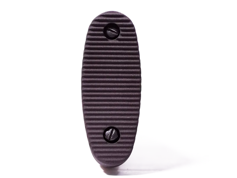 Detail of pad compressing under recoil
