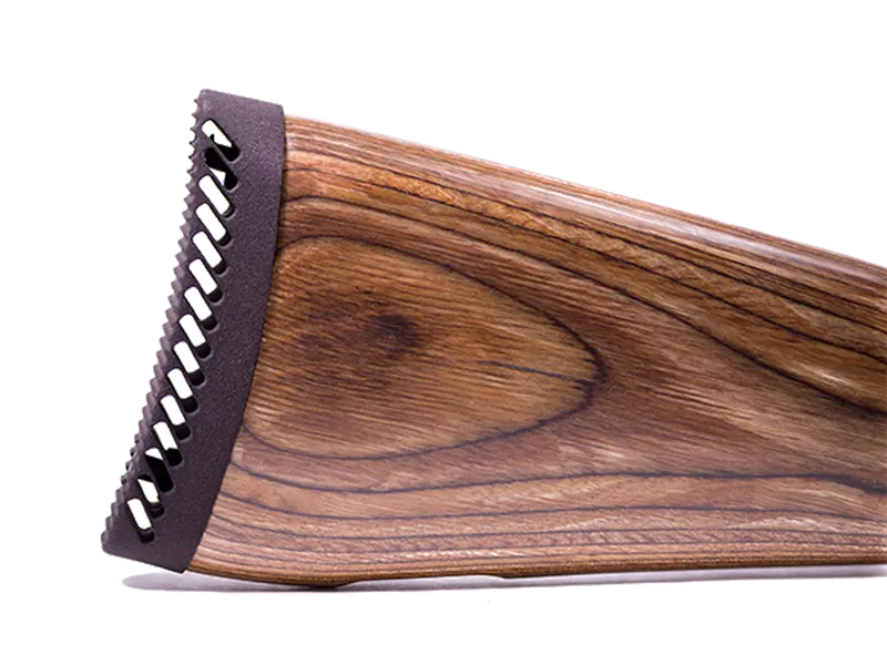 ak-47 butt pad one a palmetto state armory stock side view