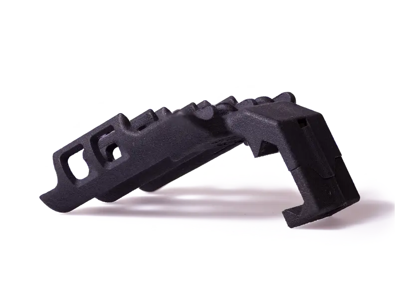 CVA Scout rifle with large caliber Picatinny carrier displaying .450 Bushmaster and 45-70 compatibility