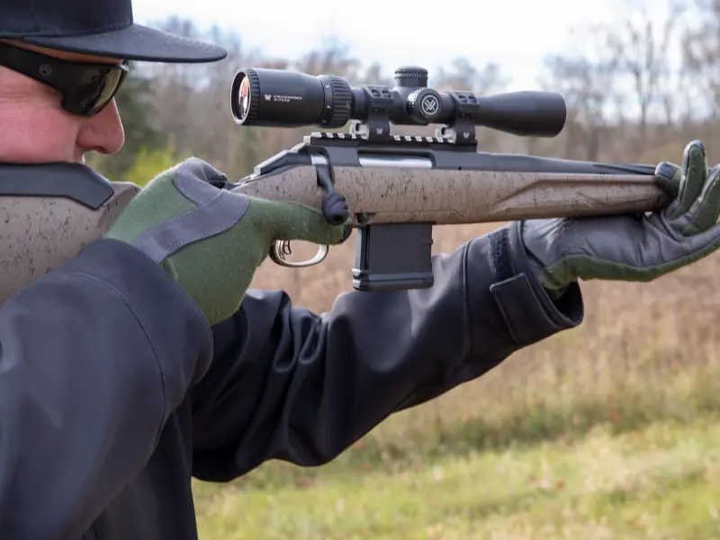 Universal 5/16-24 threading for standard bolt action rifle compatibility