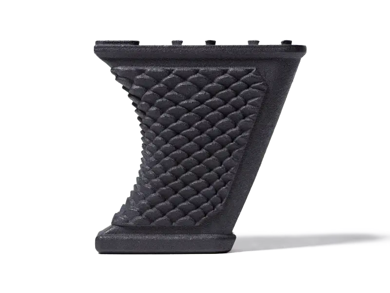 Side profile of Scale Tall M-LOK Hand Stop highlighting tall design