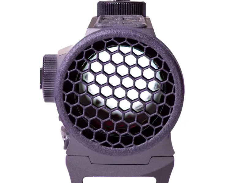 Custom fit for Holosun HS403B, shown in field use