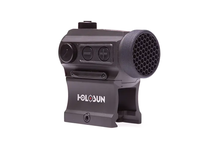 Custom fit for Holosun HS403C, shown in field use