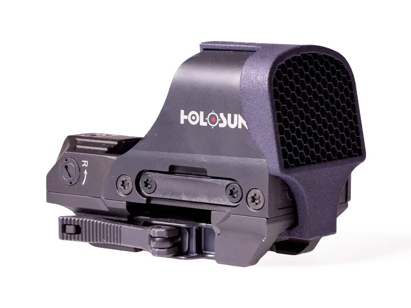 Kill Flash snapped onto the end of the optic