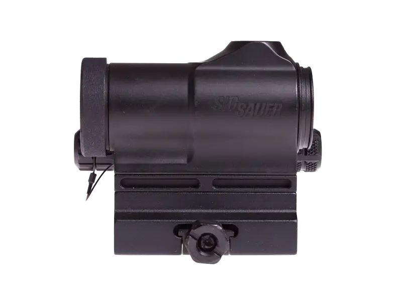Side view of KillFlash anti-reflection device for Sig Sauer Romeo7S