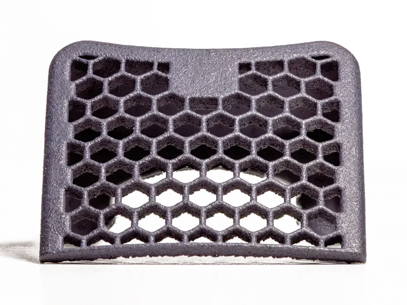 Close-up of honeycomb mesh on Kill Flash, showing anti-reflection design