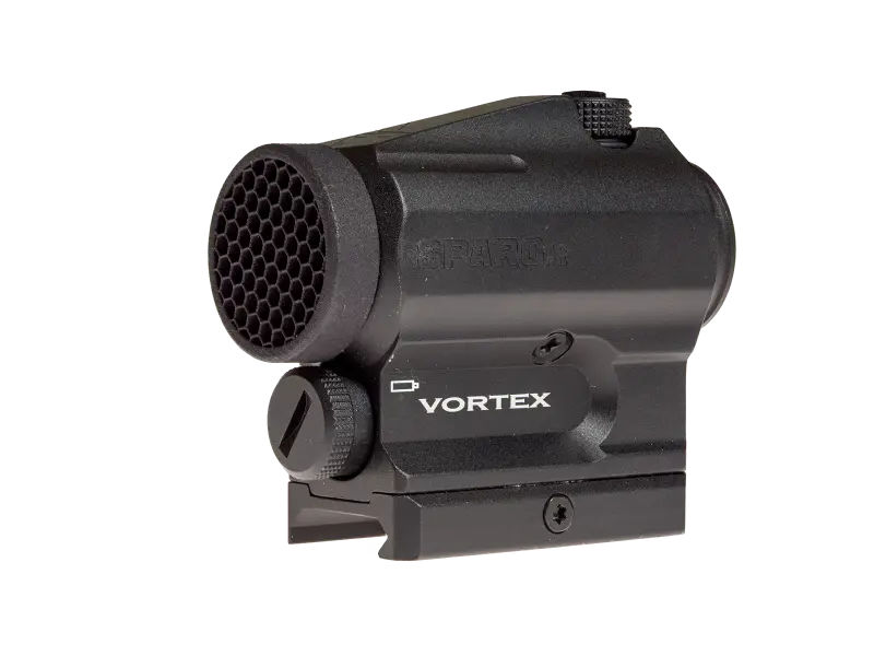 Side view of KillFlash anti-reflection device for Vortex SPARC