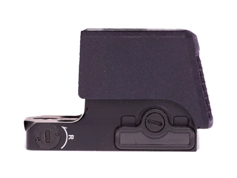 Side profile of KillFlash ARD installed on red dot sight