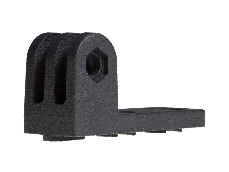 Mount with included thumbscrew and M-LOK hardware laid out