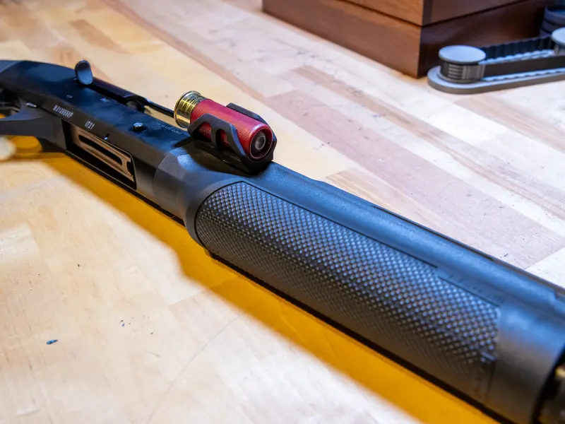 Lightweight nylon 12 construction of the shell holder